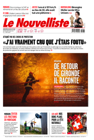  Mercredi 29 juillet 2026