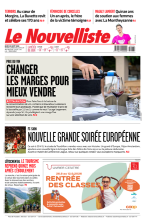  Jeudi 20 août 2026