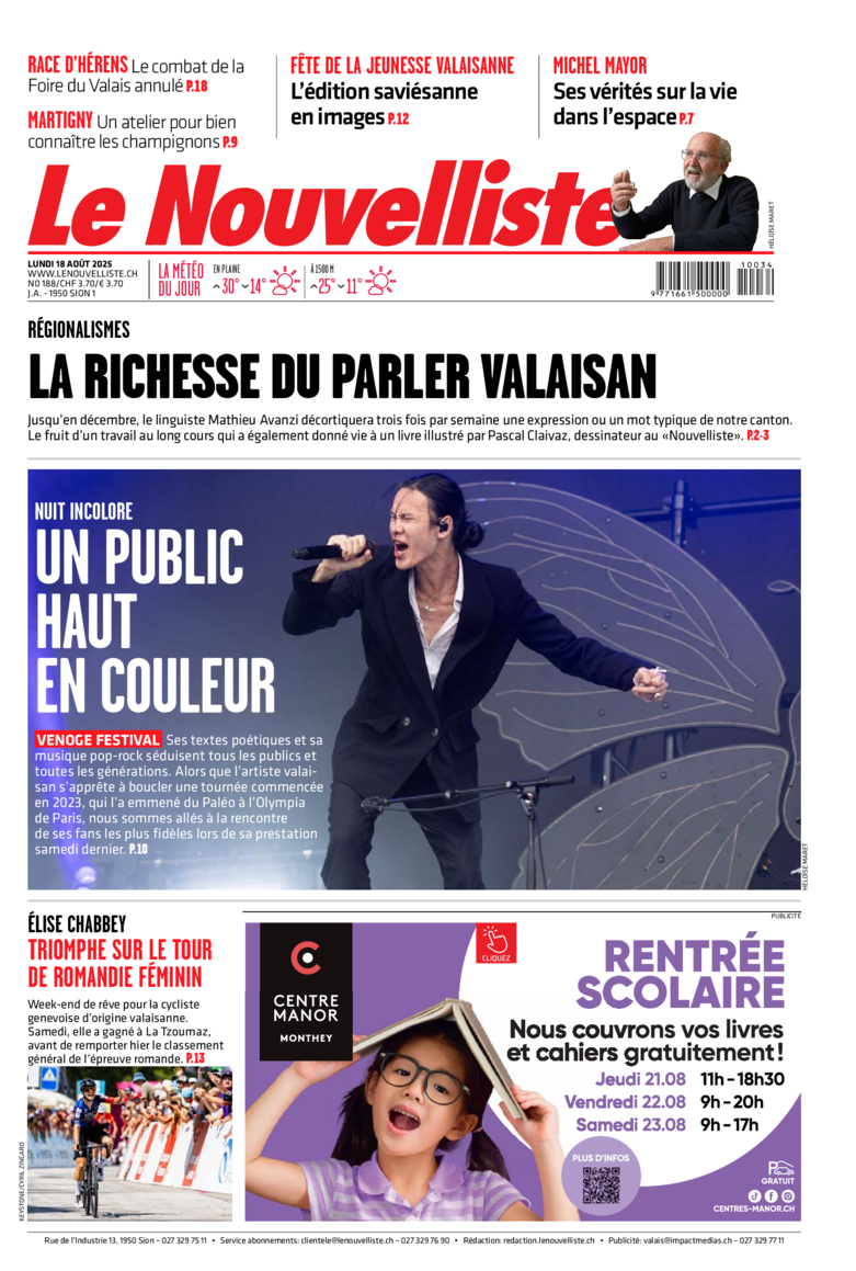 Lundi 18 août 2025