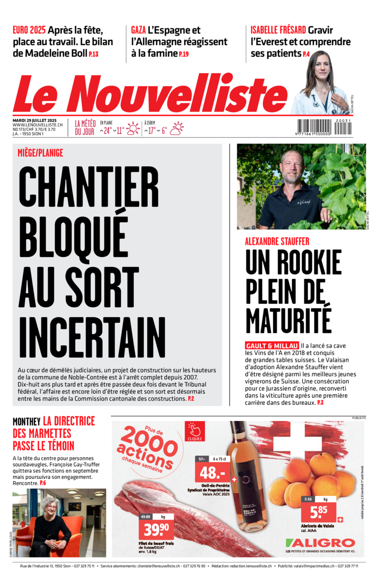 Mardi 29 juillet 2025 Mardi 29 juillet 2025