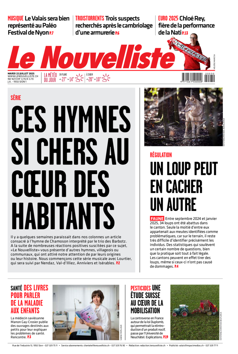 Mardi 22 juillet 2025