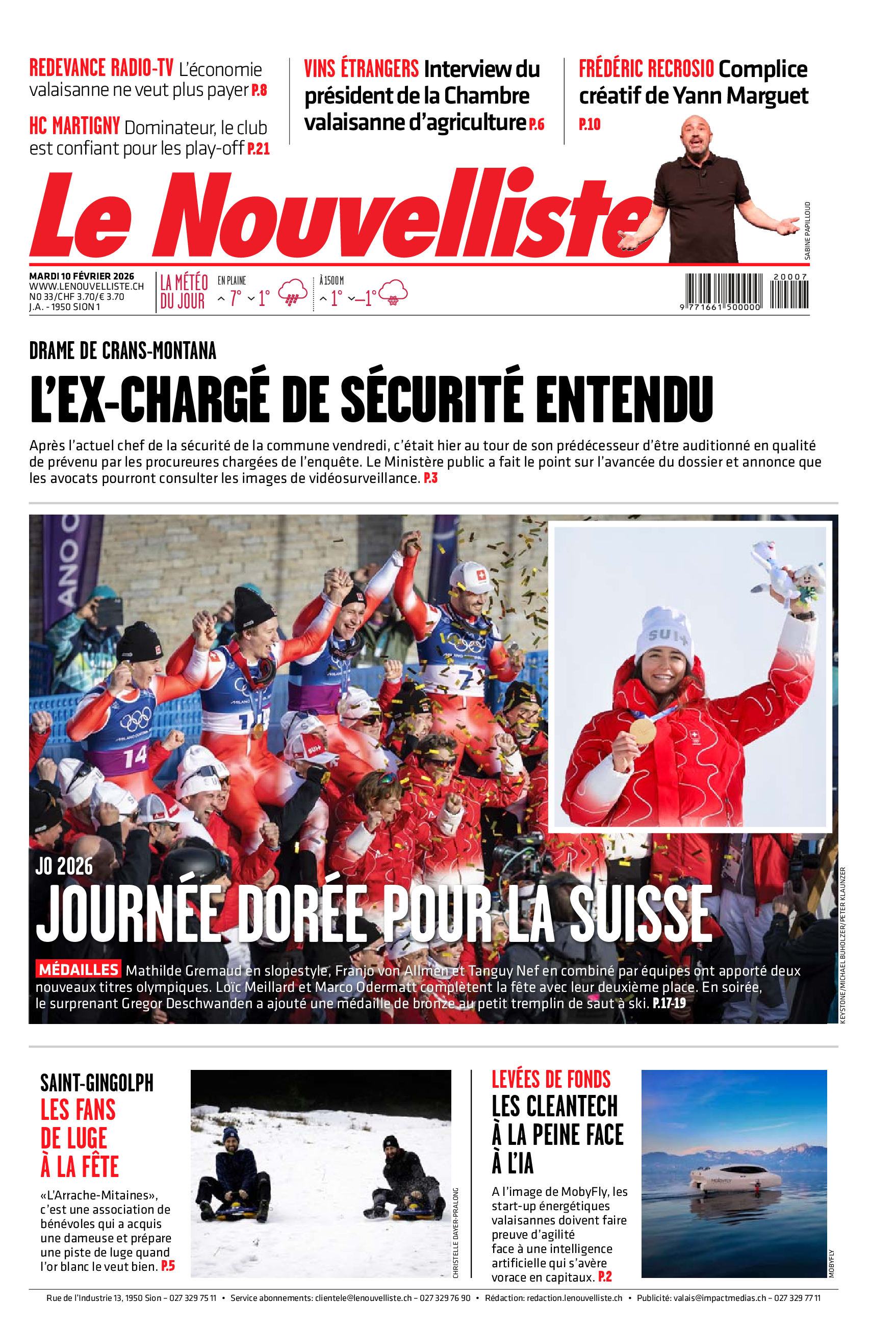  Mardi 10 février 2026