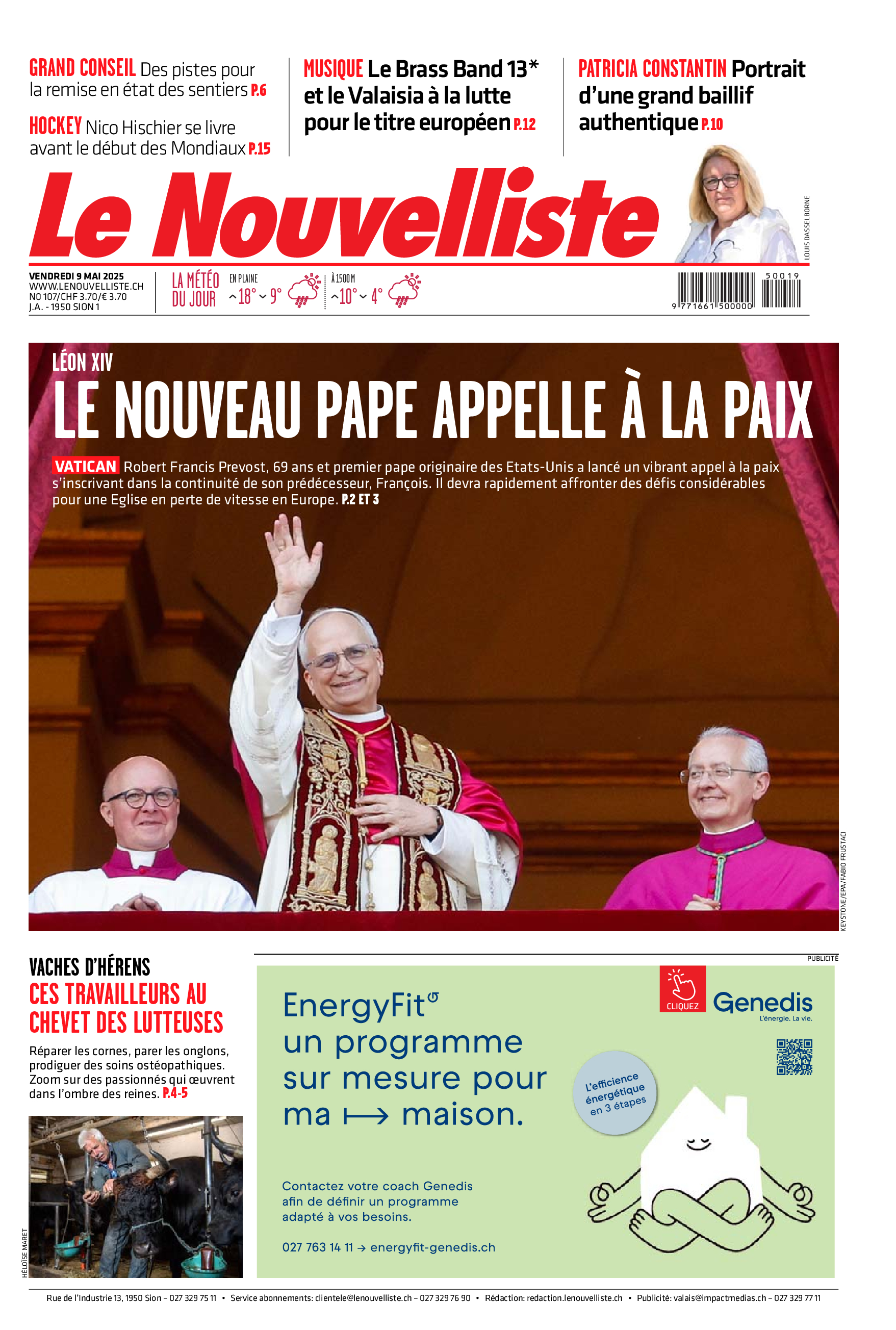 Vendredi 9 mai 2025